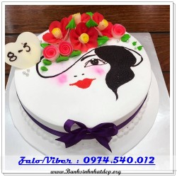 Mẫu Bánh Sinh Nhật Đẹp - A1457